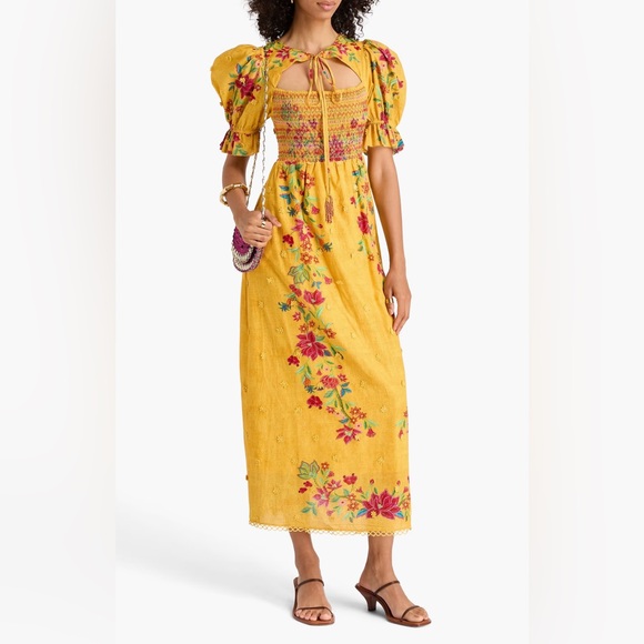 FARM Rio Dresses & Skirts - FARM Rio Flower Dream Maxi Dress XS